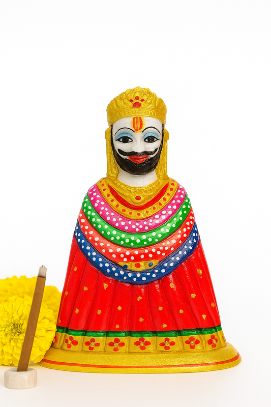 Handcrafted Marble Khatu Shyam Murti