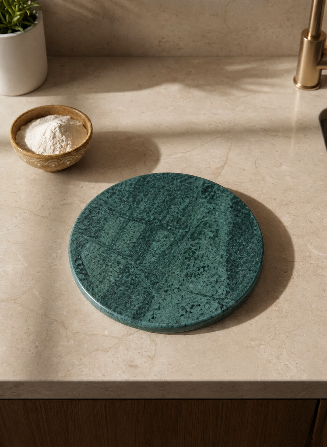 Marble Chakla  For Kitchen | Stonex Handicraft